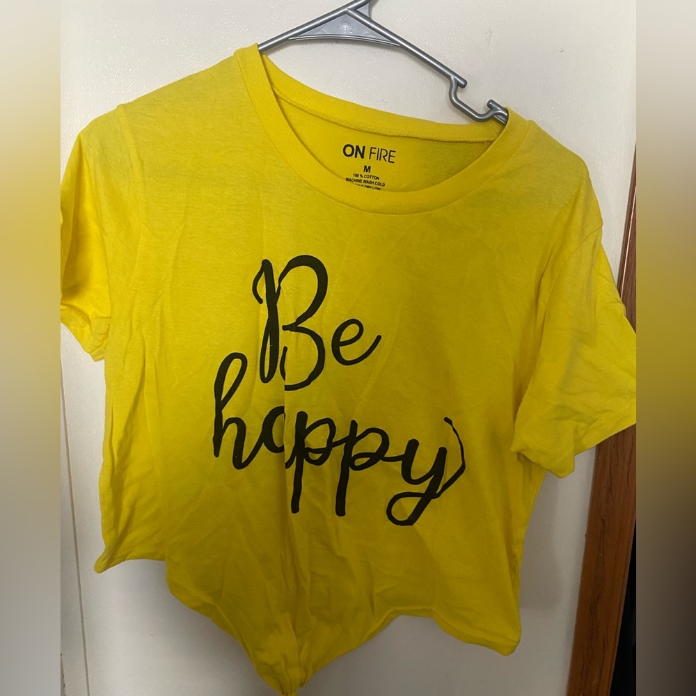 Yellow shirt
